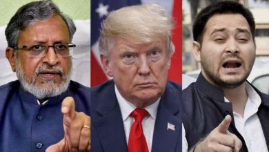 Donald Trump in Bihar politics Sushil Kumar Modi taunts Tejashwi Yadav latest news | बिहार की सियासत में हुई ‘ट्रंप' की एंट्री, सुशील मोदी ने तेजस्वी पर कसा तंज