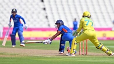 भारतीय महिला टीम ने ऑस्ट्रेलिया को 155 रनों का लक्ष्य दिया, हरमनप्रीम ने लगाया अर्धशतक