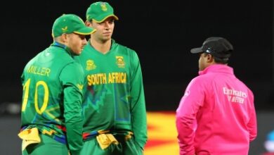 टी20 विश्व कप : बारिश के कारण दक्षिण अफ्रीका और जिम्बाब्वे के बीच मैच रद्द