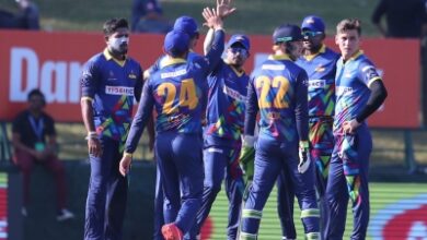 एलपीएल: कैंडी फाल्कन्स ने दांबुला ऑरा को 77 रन से हराया