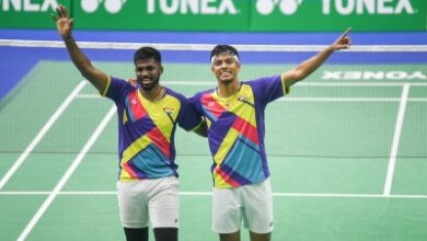 बीडब्ल्यूएफ विश्व रैंकिंग: सात्विक-चिराग ने करियर की सर्वश्रेष्ठ नंबर 5 रैंकिंग हासिल की