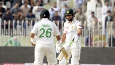 पहला टेस्ट, दूसरा दिन: शफीक, इमाम ने इंग्लैंड के विशाल स्कोर के बाद पाकिस्तान की वापसी कराई