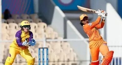 डब्ल्यूपीएल 2023 : यूपी वारियर्स ने गुजरात ज्वायंट्स को तीन विकेट से दी मात